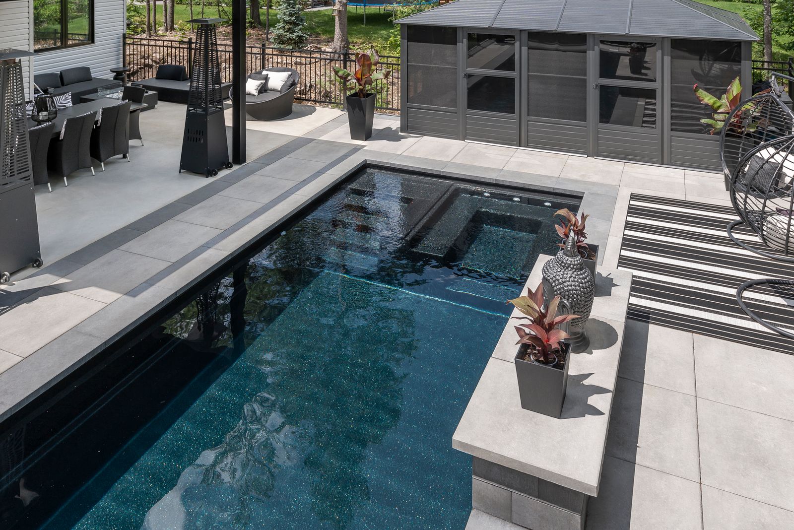 Aménagement piscine résidentielle