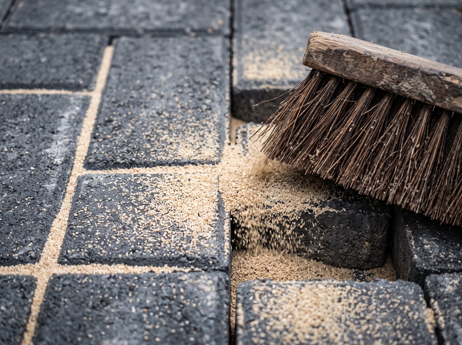 Rejointoiement au sable polymère à Gatineau